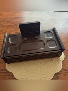 Vintage Wooden Desk/dresser Organizer with Drawer